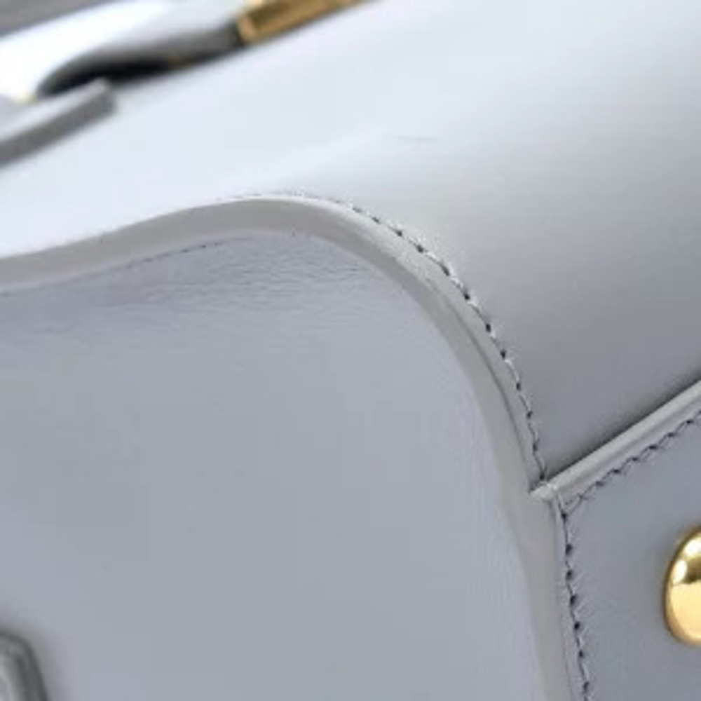 Saint Laurent Baby Cabas bag gray calfskin handbag - Picture 5 of 9